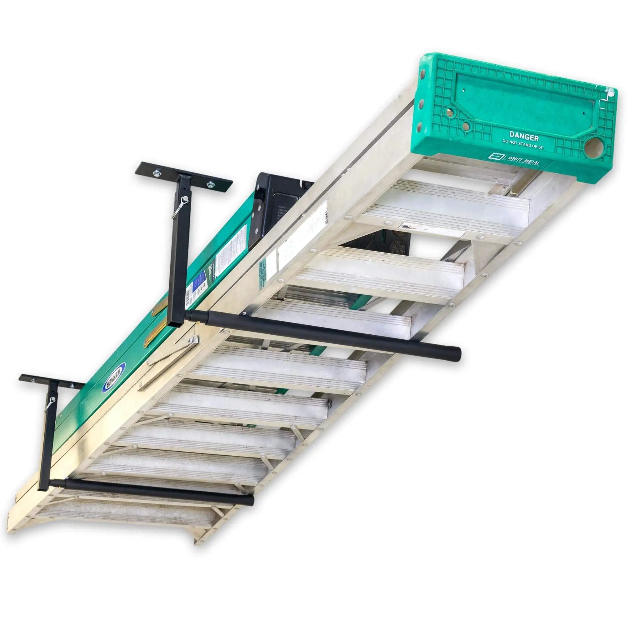 Overhead Ladder Rack Ceiling Mount For Garage