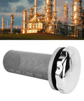 Oil Tank Air Filter With Valve Cover For Hydraulic Fuel Tank Systems, stainless steel mesh, industrial refinery background