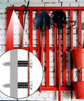 960 Piece Black Nylon Spacers Set For Screws And Electrical Outlets Round No Thread Spacers mounted on shovel rack