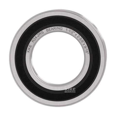 R24 2RS Double Rubber Seal Bearings One and a Half by Two and Five Eighths by Nine Sixteenths Inches Pre Lubricated Built To Last