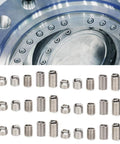 50 Piece Metric Helicoil Kit M10 X 1.5 X 2.5D Wire Thread Insert Sleeve Bushing for Thread Repair in industrial setting