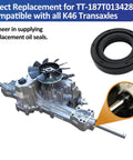 Axle Oil Seal Replacement Kit Two Piece Set 0.750 In By 1.250 In By 0.312 In Premium Materials Built Tough Seals Fits A Wide Range Of Vehicles And Brands Today. K46 transaxle oil seal shown with axle shaft and installed seal close-up