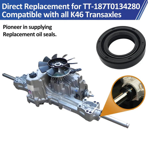 Axle Oil Seal Replacement Kit Two Piece Set 0.750 In By 1.250 In By 0.312 In Premium Materials Built Tough Seals Fits A Wide Range Of Vehicles And Brands Today. K46 transaxle oil seal shown with axle shaft and installed seal close-up