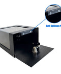 Heavy Duty Steel Countertop Tip Box With Combo Cable Lock Secure Cash Collection Jar For Restaurants And Shops Keep That Dough Safe showing anti-collision pad.