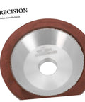 Pro Diamond Cup Grinding Wheel 100mm Silver Concave Bowl with precision design for effective shaping and grinding tasks.