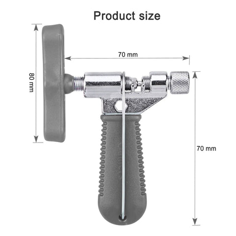 Pro Bike Chain Repair Kit With 2in1 Master Link Pliers And Chain Breaker Splitter For 6 To 10 Speed Chains product size