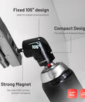 Close-up of 14 Piece Impact Socket Adapter Kit with Quick Release Extensions, Magnetic Drill Bit Extensions, and Swivel Joints in use