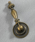 Vintage Bronze Cupboard Pull Handle For Cabinets And Drawers Easy Install Retro Antique Wardrobe Door Pull Zinc Alloy Die Cast Bronze