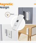 Wireless Remote Control Outlet Kit With 2 Remotes And 5 Outlets, Easy Plug And Play, A No Brainer For Controlling Hard To Reach Appliances From Sofa Or Bed, Ideal For Seniors And Pregnant Women, 100 Ft Range, magnetic remote