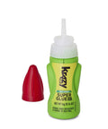 Max Bond Gel EZ Squeeze Crazy Strong Heavy Duty Super Glue Ultra Fast 10 Second Set For Plastic Ceramic Wood Metal Rubber Leather And More No Run Impact Resistant Adhesive Holds Over 1000 Lbs bottle with red cap on white background