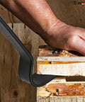 15 Inch Pry Bar Scraper With Chisel End Heavy Duty Nail Puller Chrome Vanadium Steel Rust Resistant Crowbar in use