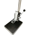 Portable Ultrasonic Hardness Tester With Sturdy Test Stand And Fine Probe 1kgf Load on solid platform for precise testing.