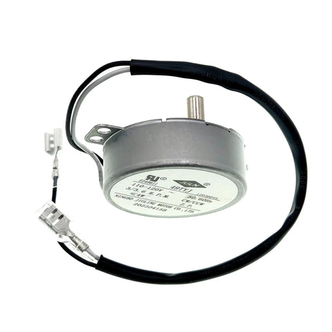 110 To 120V Ice Machine Synchronous Motor Replacement with cables, compatible with HZB models, replaces 50TYZ E 50 60Hz 3.6 RPM