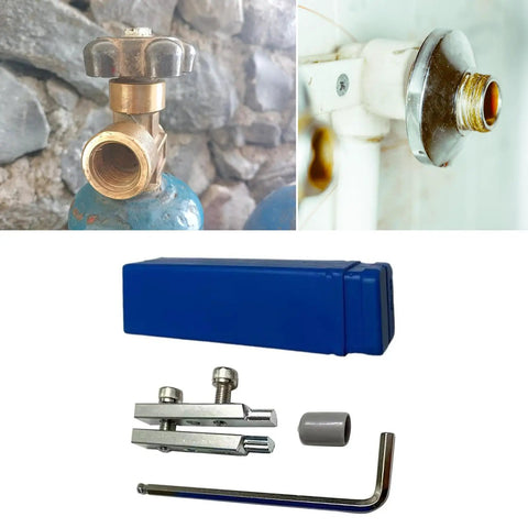 Faucet Screw Extractor Kit For Broken Fasteners And Damaged Threads DIY Ready Pro Grade Plumbing Tool Set with components and case