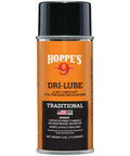 Dry Lubricant For Metal And Bearings, 4 Oz Aerosol Can in orange packaging with label details visible