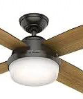 Your Go To 52 Inch Indoor Ceiling Fan With LED Light And Remote Control In Noble Bronze Finish For Bedroom Living Room Or Kitchen Quiet Energy Efficient Modern Ceiling Fan With 4 Blades And Standard Mount Dempsey 59446