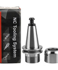 ISO20 ER20-35L Balance Collet Chuck G2.5 30000RPM CNC Tool Holder With Pull Stud in packaging next to components