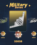 Fighter Jet Building Set 33038 B2 Stealth Bomber Model Kit For Adults And Military Fans, Realistic Aviation Airplane Collectible