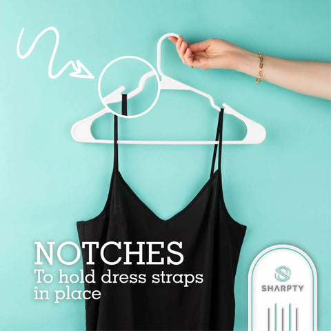 Real Deal White Plastic Clothes Hangers Twenty Pack Adult Wardrobe Racks Featuring Notched Shoulders For Tshirts And Outerwear Slim Closet Organizer Delivering Total Game Changing Value While Keeping Your Daily Grind Smooth And Stress Free