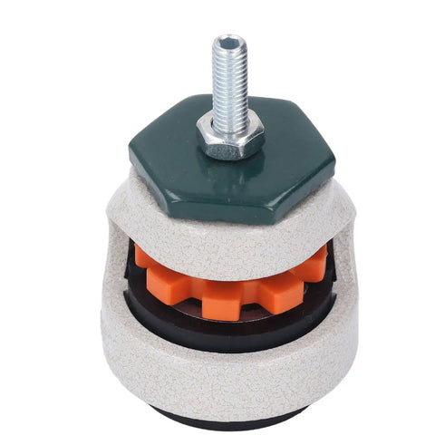 Heavy Duty Stem Caster With Swivel And Adjustable Leveling Plate, Tough As Nails 880 Pound Load Capacity For Furniture And Workshop Equipment, Legit Smooth Nylon Rollers That Glide Like Butter