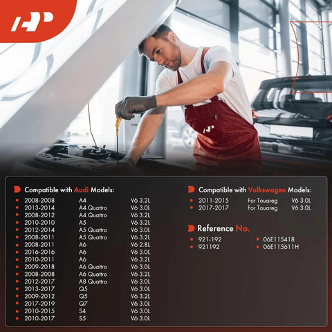 Mechanic using Engine Oil Dipstick For Audi V6 Engines 2.8L 3.0L 3.2L Measuring Rod Dipstick With Precision Markings in workshop