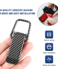 Bombproof Carbon Fiber Bumper Clip Hasp Quick Release Auto Fastener Locks Tight To Keep Body Panels Snug And Straight in hand for easy installation.
