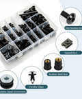 397Pcs Motorcycle Fairing Bolt Kit M4 M5 M6 Stainless Steel Fairing Bolts Windscreen Screws Rubber Well Nuts Fasteners Clips