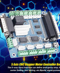 Beefy 5 Axis Stepper Motor Driver Controller Breakout Board Delivers Top Notch CNC Performance for DIY Makers Smooth Multi Axis Motion With Bipolar Signal Processing, 5 axis CNC board
