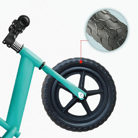 11 Inch Balance Bike Replacement Wheel Set Non Inflatable EVA Foam For Strider And Other 11 Inch Bikes showing wheel detail