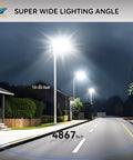 6000W Outdoor Solar Lights Waterproof Ultra Bright With Remote, Dusk To Dawn 7000K LED Solar Street Light With Motion Sensor