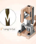 V Cut Grafting Tool For Large Branches Full Metal Body With SK5 Blade Pro Grade Fruit Tree Grafting Knife Smooth One Inch V Cut