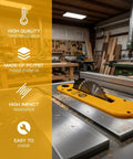 Dado Table Saw Insert Plate Replacement For Dewalt 10 Inch Job Site Saws DWE7490 DWE7491 DWE7491RS DWE7291RS in workshop