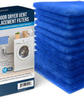 12 Pack Dryer Lint Filter Replacement For Better Vent Indoor Dryer Keep Lint Out And Air Clean Up To 60 Dryer Loads