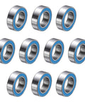 10 Pack MR106-2RS Deep Groove Ball Bearings 6x10x3mm Double Rubber Sealed Chrome Steel ABEC 5 Z4 Low Noise line up