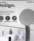 Two Pack Suction Shower Grab Bars For Bathtubs And Showers, No Slip Safety Handles That Grip Wet Walls, Easy Install Design