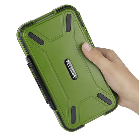 Floating Double Sided Fishing Tackle Box With Adjustable Dividers 19 Dividers To Create Up To 30 Compartments Quick Grab Storage