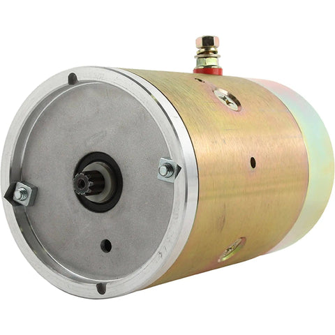 12V Pump Motor Replacement Plug And Play Compatible With Barsanco 520-001 Delamerica 25169 Dixie TS 5117 Maxon 222423 Minnpar 67-2186 Tommy Lift Fenner Stone 1175-AC 1185-AC 1785-AC 1787-AC 1931-AC Venco 13850 WAI 10735N CW Rotation