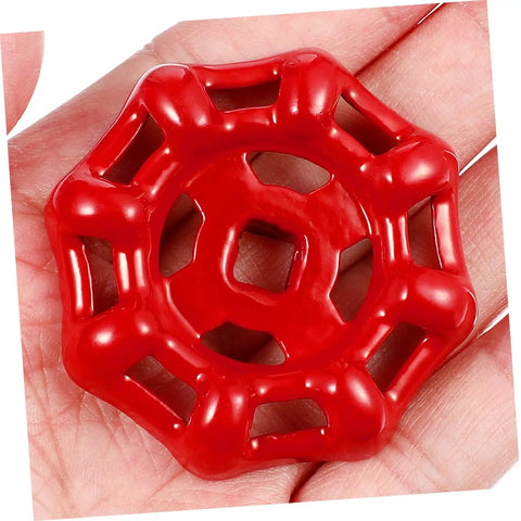 Decorative Cast Iron Valve Hand Wheel Set 10 Pcs Smooth Finish Precision Made For Water Fittings And Plumbing Parts