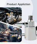 Air Horn Solenoid Valve Dual Voltage 12V And 24V For Quarter Inch NPT With Chrome Plated Zinc Alloy Housing in automotive and industrial settings