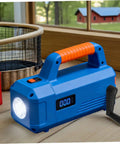Upgrade Your Setup With This Super Cool Unomor Plastic Hand Crank Handle Replacement Featuring A Sweet 10mm Round Hole For Milling Machines Work Benches And Camping Gear Ergonomic Grip Makes It Easy Peasy To Use Lightweight Durable Design Ensures Long, shown with blue color and ergonomic handle.