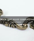 Close-up of antique brass drop bail pull showing vintage floral design and zinc alloy material, part of Six Pack Antique Brass Drop Bail Pulls With Vintage Floral Base Plates For Cabinets Dressers And Wardrobes And Cupboards 3 Inch Hole Centers 76mm Classic Decorative Hardware For Furniture Renovation.