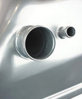 Close-up of Fuel Tank And Strap Kit For Chevrolet And GMC Pickups 1997 To 2000 C1500 C2500 C3500 And K1500 K2500 K3500, showing tank opening