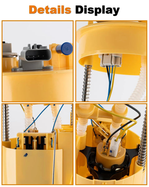 Details of Electric Fuel Pump Assembly For Dodge Ram 2500 3500 1998 To 2004 L6 5.9L With 34 Or 35 Gallon Tank Replacement