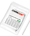 Chanzon 0805 SMD resistor kit in a resealable bag; 1200pcs, 60 values, 0–10MΩ, 1% tolerance, 1/8W thick-film