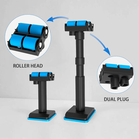 No Sweat Adjustable Telescopic Furniture Lifter Brackets with Heavy Duty 220 Pound Support Jack for Bathroom Vanities and Sinks
