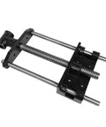 Heavy Duty Front Screw Bench Vise For Woodworking Shops Built Like A Tank Rock Solid Seven Inch Jaw Opening cast iron body with chrome hardware.