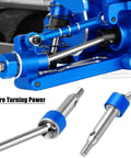 Sick Rc Car Upgrades For Losi 1 24 Micro B And 1 28 Micro T 2S Racing Buggy Navy Blue driveshafts and shock tower details