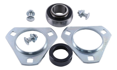 Bearing And Flangette Replacement Kit For Troy Bilt Tomahawk Chippers With Fasteners Includes 1762621 97130 97132 9077 And 97132MA
