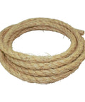 Coiled Dope Twisted Sisal Rope For All Around Use Natural Twine For Crafts DIY Gardening And Decor Durable Thick Rope For Indoor And Outdoor Projects