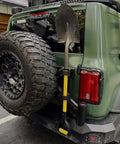 Shovel Holder With Rubber Grip Mount Kit With Lock Fits 0.79 To 1.79 Inch Tool Handles Quick Release For Off Road Roof Rack